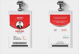 Our id card template psd free download comes in an easily customizable format and this makes it easier for you to personalize the same by adding logo, text, images, and other such design elements as per your own requirements. 20 Free Office Id Card Template Free Download For Ms Word By Office Id Card Template Free Download Cards Design Templates