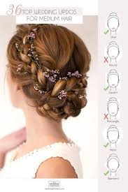 Top 30 Ideas Of Wedding Updos For Medium Hair Wedding Forward Medium Hair Styles Up Dos For Medium Hair Hair Scarf Styles