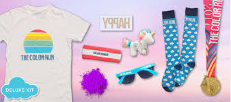 Fresh, vibrant, and absolutely chic, greenery. 2017 Deluxe Participant Kit The Color Run