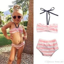 Disponible en 3 tailles, pour petites filles de 2, 4 ou 6 ans. Acheter Rose Mignon Bowknot Raye Maillot De Bain Ete Fendus Enfants Maillot De Bain Bikini Girls Costume Belle Natation Enfants Enfants Maillots De Bain Filles De 6 77 Du Bonne Kid Fr Dhgate Com