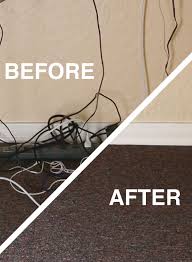 Go From A Hot Mess To Clean How To Hide Your Desk Cords Nettoyage De Maison Astuce Rangement Fil Electrique