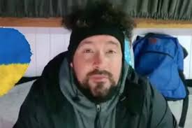 Edinburgh and Lothians donations seen getting unloaded across Ukrainian  border