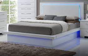 Extra storage for your kids. New Classic Furniture Sapphire Queen Bed White Bed Frame Furniture Bed