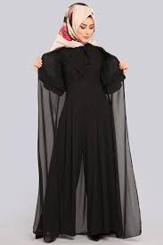 Sifon Yelekli Tesettur Tulum Mdh6537 Siyah Fashion Dresses Tulum