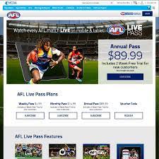 The afl live pass gives users live video stream of every 2014 toyota afl premiership season and finals match, on demand full match replays, and the afl.tv 24 hour channel. 2 Months Free Afl Live Pass Watch Every Match Live On Mobile Tablet Ozbargain
