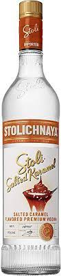 Vodka flavored with any number of different additions has become an increasingly important sector over recent years, as brand owners seek to attrac. Stolichnaya Vodka Spi Salted Caramel 37 5 Vol 0 7 L Amazon De