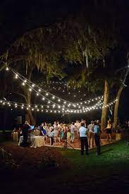Southern Weddings Magazine Dance Floor Wedding Outdoor Dance Floors Backyard Wedding Lighting