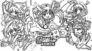 Glitter Force Coloring Pages - Best Coloring Pages For Kids