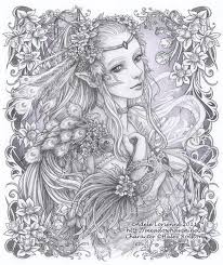 Big fantasy coloring book in grayscale 100 illustrations to. Bojanke