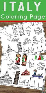 Free Italy Coloring Page Free Printable Worksheet For Kids To Color And Learn About Italy Flag In 2020 Geography For Kids Kids Worksheets Printables Italy For Kids