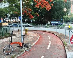 Cycle track between tuen mun and tsuen wan head to fo tan village to rent your bicycle from yy bike. Hummingbird On The Streets Of Hong Kong In Bloom Hummingbird Bike The Lightest Folding Bike In The World