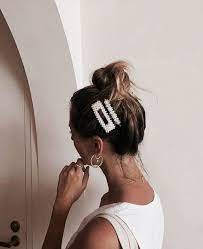 Pin By Betel Mulat On Hair Pearl Hair Clip Hair Accessories Hair Clips