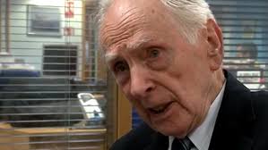 Eric Brown given spectacular fly-over of all the RAF planes he tested in  his honour