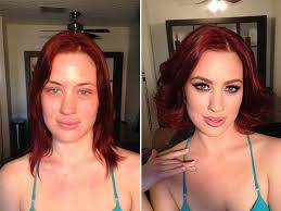 never trust a woman in make up