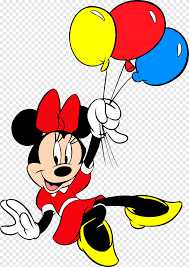 Minnie mouse holding flowers drawing. Disney Minnie Mouse Holding Balloon Minnie Mouse Mickey Mouse Balloon Mini Mouse Cartoon Png Pngegg