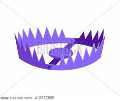 Rustic tin bear sign cabin lodge tavern sightings bear dance. Metal Bear Trap Icon Vector Photo Free Trial Bigstock