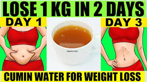 Cumin Seeds Water For Weight Loss Lose 1kg In 2 Days Jeera Water For Weight Loss Youtube