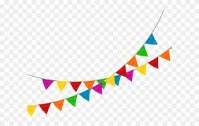 Download Hd Bunting Clipart Clear Background Bunting Flags Transparent Background Png Download And Use The Fr Pink Background Images Free Clip Art Clip Art