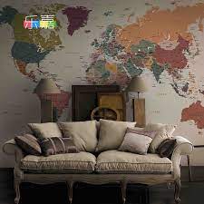 world map mural wallpaper world map mural map murals mural wallpaper