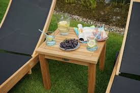 Beistelltisch mit rollen, türkis50x50 cm. Ploss Beistelltisch Tennessee Premium Teak 50x50x50 Cm Ichverkauf 119 90