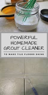 grout cleaner to make tile floors shine