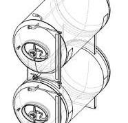 MBTHN-3000C: Tankin matsa lamba na Silindrical don fermentation na biyu na  giya ko cider (maturation, carbonization), kwance, ba a rufe, 3000 / 3130L,  ...