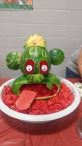Monkey Watermelon Face Watermelon Face Watermelon Food