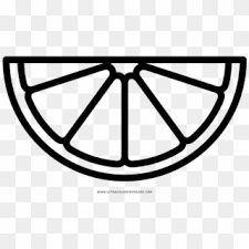 Give this super fun orange a bright yellow color. Orange Slice Coloring Page Orange Half Slice Png Clipart 679437 Pikpng