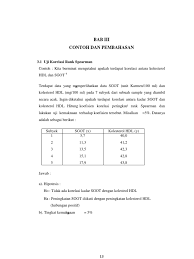 Check spelling or type a new query. Contoh Soal Dan Jawaban Biostatistika Korelasi Rank Spearman Peranti Guru