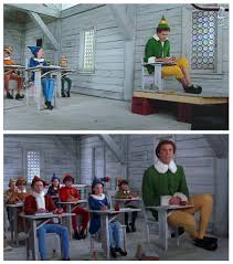 Hilary swank, michael shannon, robert forster and others. This Is How They Had To Film Scenes In Elf Interestingasfuck