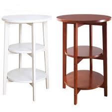 Farmhouse end table or nightstand with three drawers. 62 5 45 5cm Three Layer Solid Wood Bedside Table Sofa Side Coffee Table Modern Round Corner Table Living Room Small Table Coffee Table Coffee Tables Modernsmall Table Aliexpress