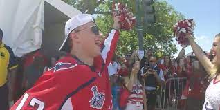 Jezzzz terrible man , learn hockey. Jakub Vrana Almost Didn T Remember Any Of His Stanley Cup Celebrations