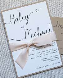 Modern Wedding Invitation Simple Wedding Invitation Rustic Etsy Wedding Invitations Diy Handmade Simple Wedding Invitations Wedding Invitations Diy Vintage