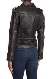 Frye Distressed Biker Jacket Nordstrom Rack Distressed Leather Jacket Biker Jacket Jackets