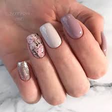 Beautiful Delicate Nails Cute Nails Fall Nail Ideas Nails For September 1 Nails Of Natural Shades Nails With Flowe Trendy Nails Nail Designs Shellac Nails