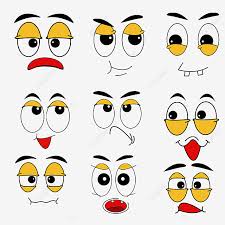 صور ايموجي عيون كبيرة لطيفة عيون العيون محبوب التعبير Png وملف Psd للتحميل مجانا