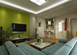 Wallpaper Behind Tv With Wood Textural Elements At Ends Indian Living Rooms Elegant Living Room Design Living Room Green