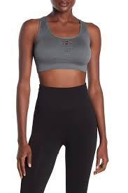 Z By Zella Olivia Seamless Laser Cut Design Sports Bra Hautelook