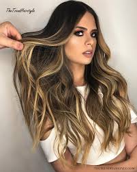 Keep your hair out of your face but maintain your length by wearing a low ponytail. Honey Balayage On Dark Brown Hair 20 Ideas Of Honey Balayage Highlights On Brown And Black Hair The Trending Hairstyle