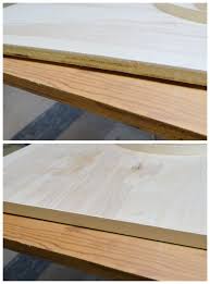 Question we are planning to produce maple table tops that will rest unattached on metal bases. Building The Top For Our Coffee Table Aka That S Plywood Plaster Disaster
