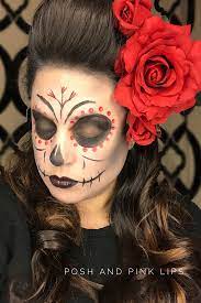Day Of The Dead Look Halloween Makeup Easy Costume Idea Dia De Los Muertos Shadowsense Seneg Halloween Makeup For Kids Halloween Makeup Easy Day Of Dead Makeup