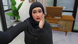 My new teen sim Dewi Johnson