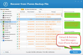 How To Extract And Retrieve Text Messages From Iphone Backup