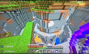 In java edition canyons are usually 27 to 62 blocks in depth. This Circular Ravine My Friend Found Minecraft