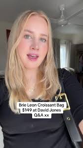 Brie Leon Croissant Bag at David Jones for $149!!!! Such a stealll  #davidjones #brieleon #croissantbag #nz #au #auckland #newmarket #westfield  #blackfriday #blackfridaydeals #sale #offer #deal #steal ...