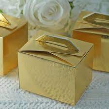 Rose gold favor boxes clear boxes for wedding favor boxes personalized acrylic favor box wedding favors for guests 12| (eb3102f) set of 12. 100 Pcs Gold Tote Favor Boxes 4 X3 X3 Efavormart