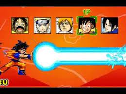 Naruto vs dragon ball game. Anime Fighters Cr Sasuke Goku Vs Naruto Ichigo Luffy Sasuke Goku Vs Sasuke Naruto