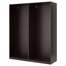Our pax hinged wardrobe doors come in different sizes and designs like mirrored glass, paneled wood effects and many more. Pax Wardrobe With Sliding Doors Black Brown Auli Mirror Glass Ikea