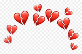 Maybe you would like to learn more about one of these? Green Heart Emoji Png Clipart Png Download Broken Heart Crown Png Transparent Png Vhv