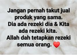 Terlalu banyak nama jika saya harus mengucapkan penghargaan satu persatu tetapi tanpa sokongan semua, siapalah saya. Morning Percaya Pada Rezeki Aiskrim Kek Balang Kakak Facebook